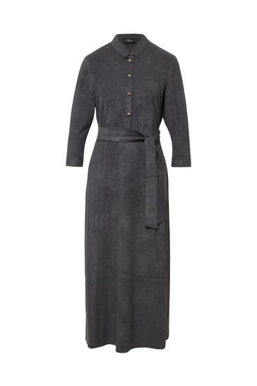 S.OLIVER Midikleid 9828_dunkelgrau