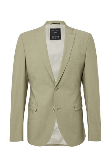 S.OLIVER Casual-Sakko S.OPURE 77W1_olivgrün Slim Fit