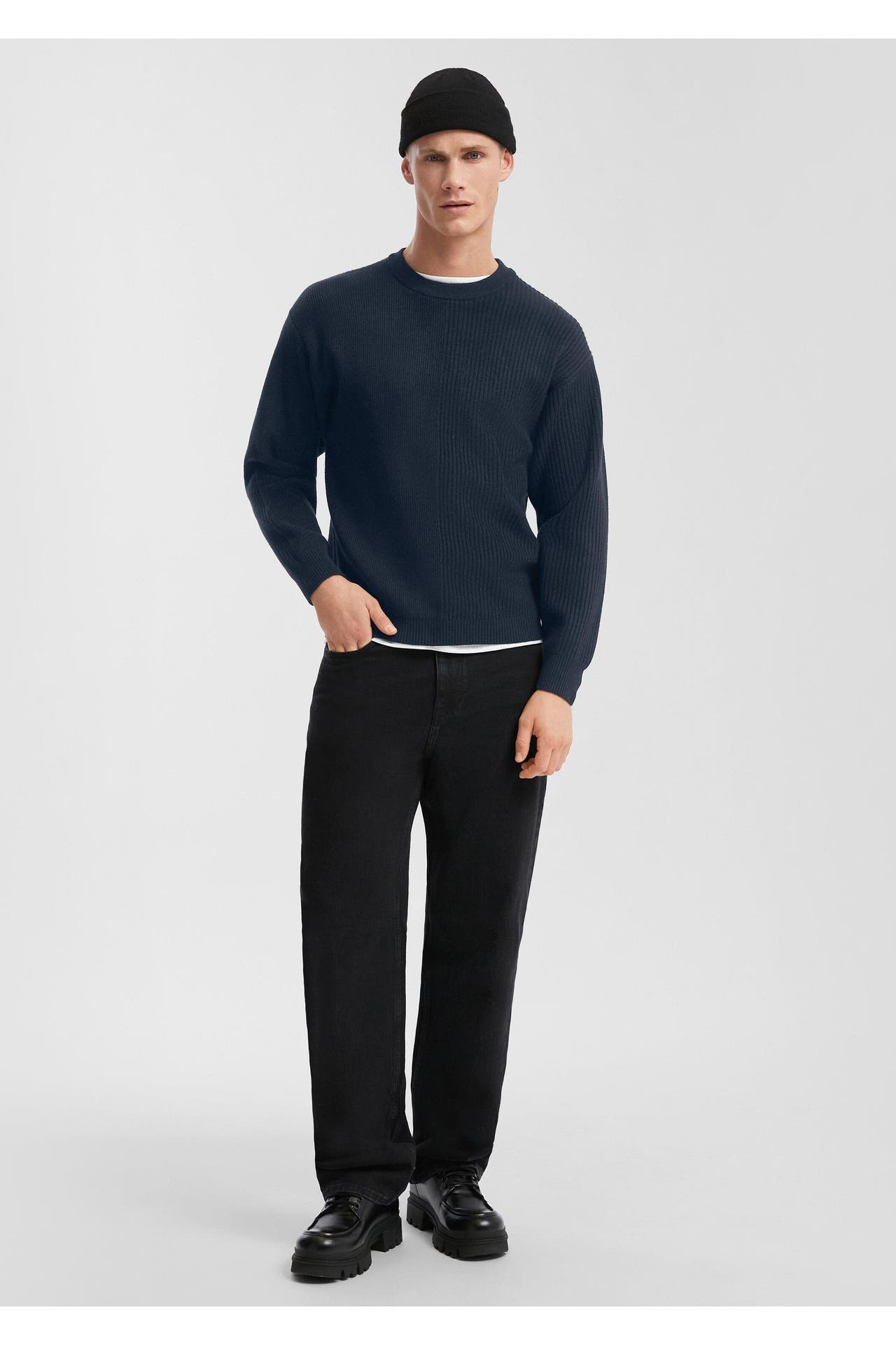 QS BY S.OLIVER Pullover 5884_tiefblau, Bild 1