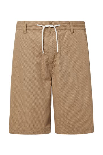 S.OLIVER Short DETROIT 84A9_sandstein Tapered