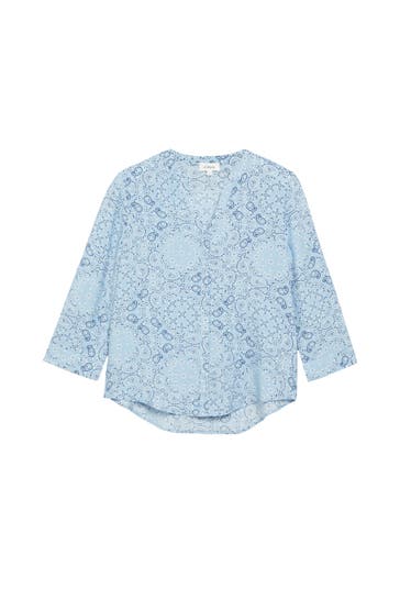 S.OLIVER Casual-Bluse 50A0_hellblau
