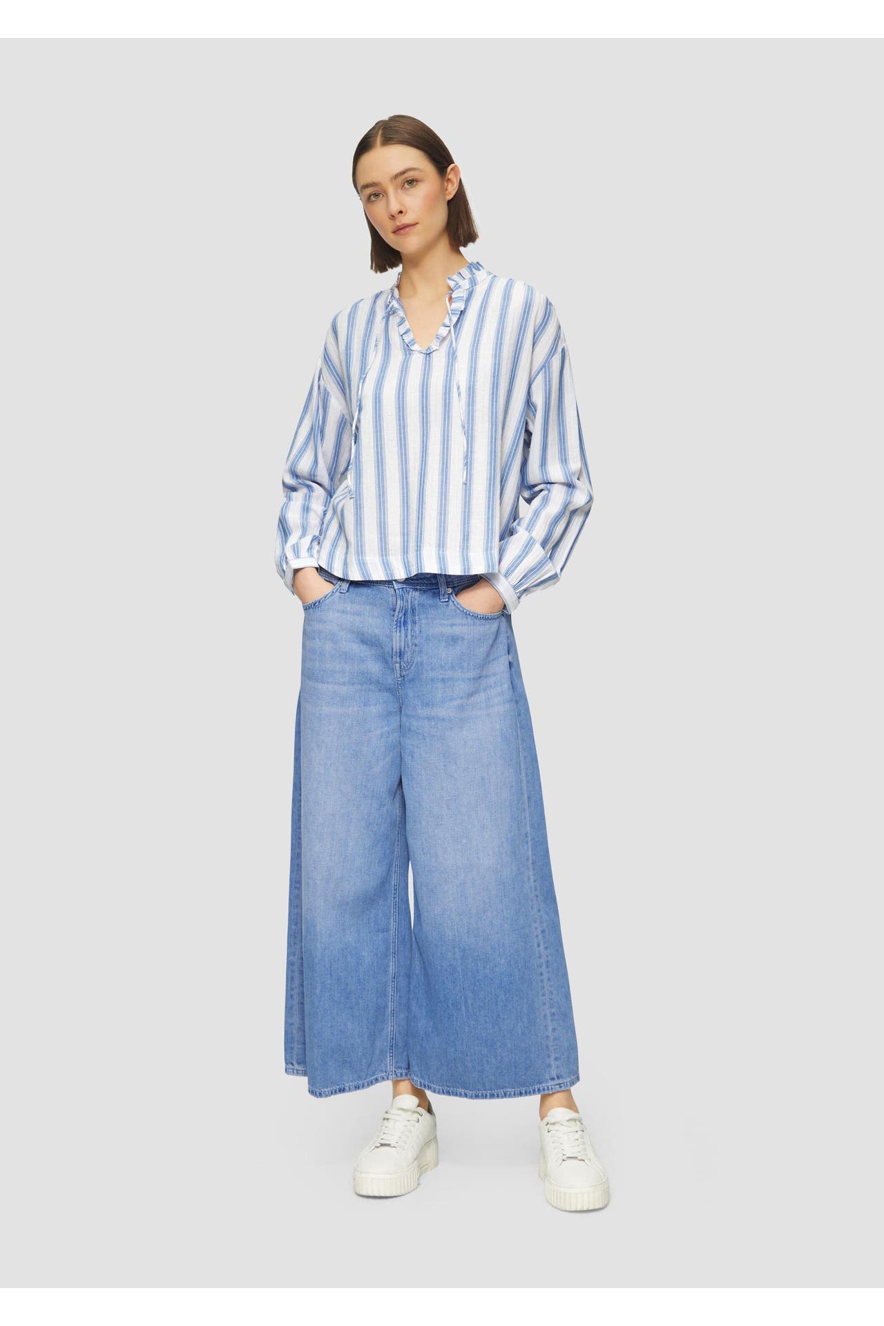 S.OLIVER Casual-Bluse 55G1_royalblau, Bild 1