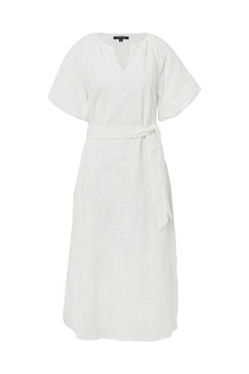 COMMA, Midikleid 01L0_weiß