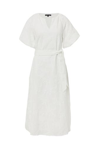COMMA, Midikleid 01L0_weiß