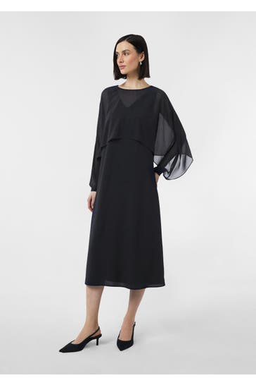 COMMA, Maxikleid 5976_navy