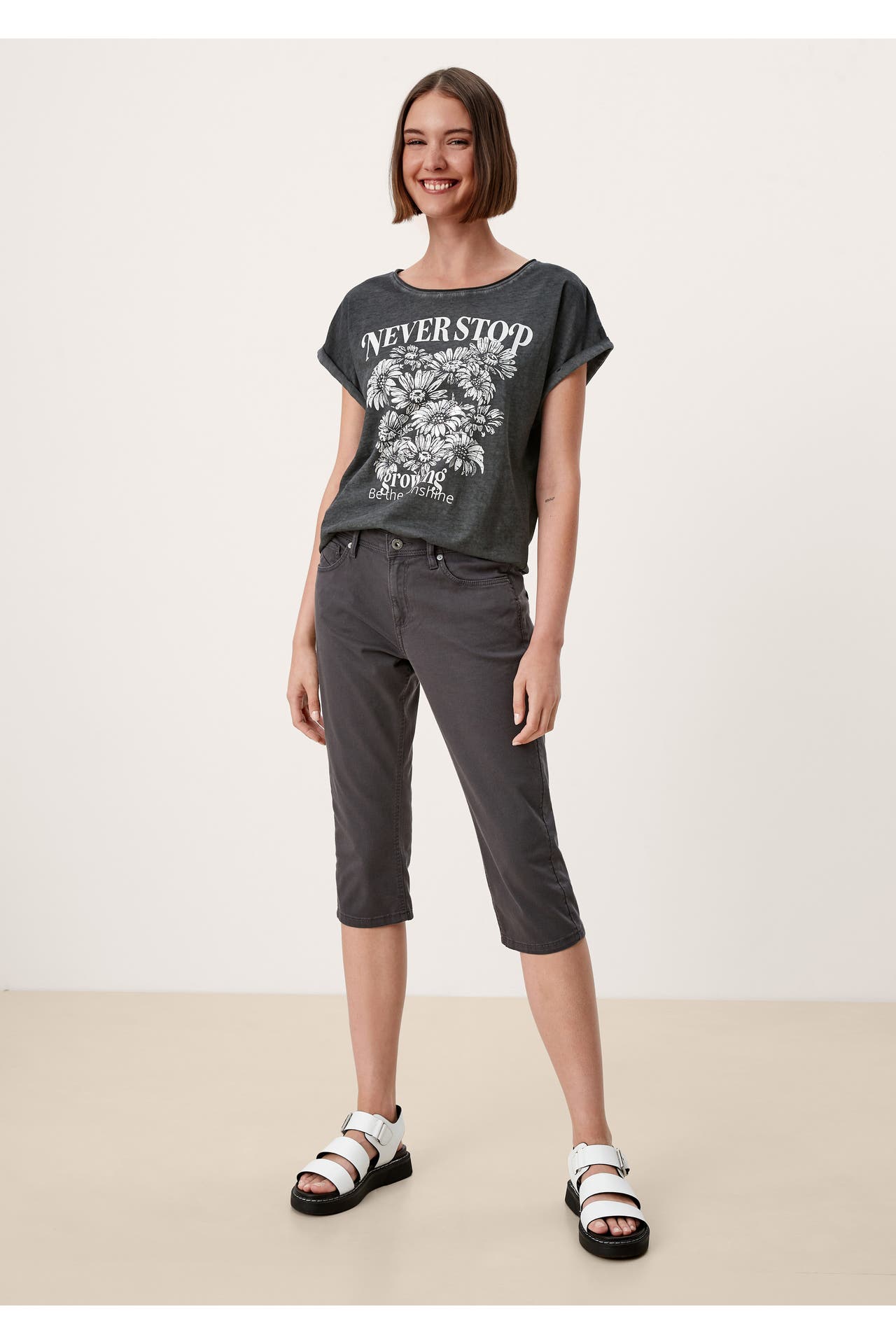 QS BY S.OLIVER Jeans CATIE 9858_dunkelgrau Tapered, Bild 1