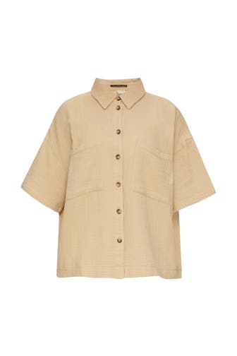 QS BY S.OLIVER Blusenshirt 8312_beige