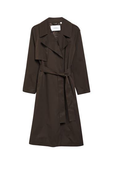 COMMA, Trenchcoat 8940_dunkelbraun