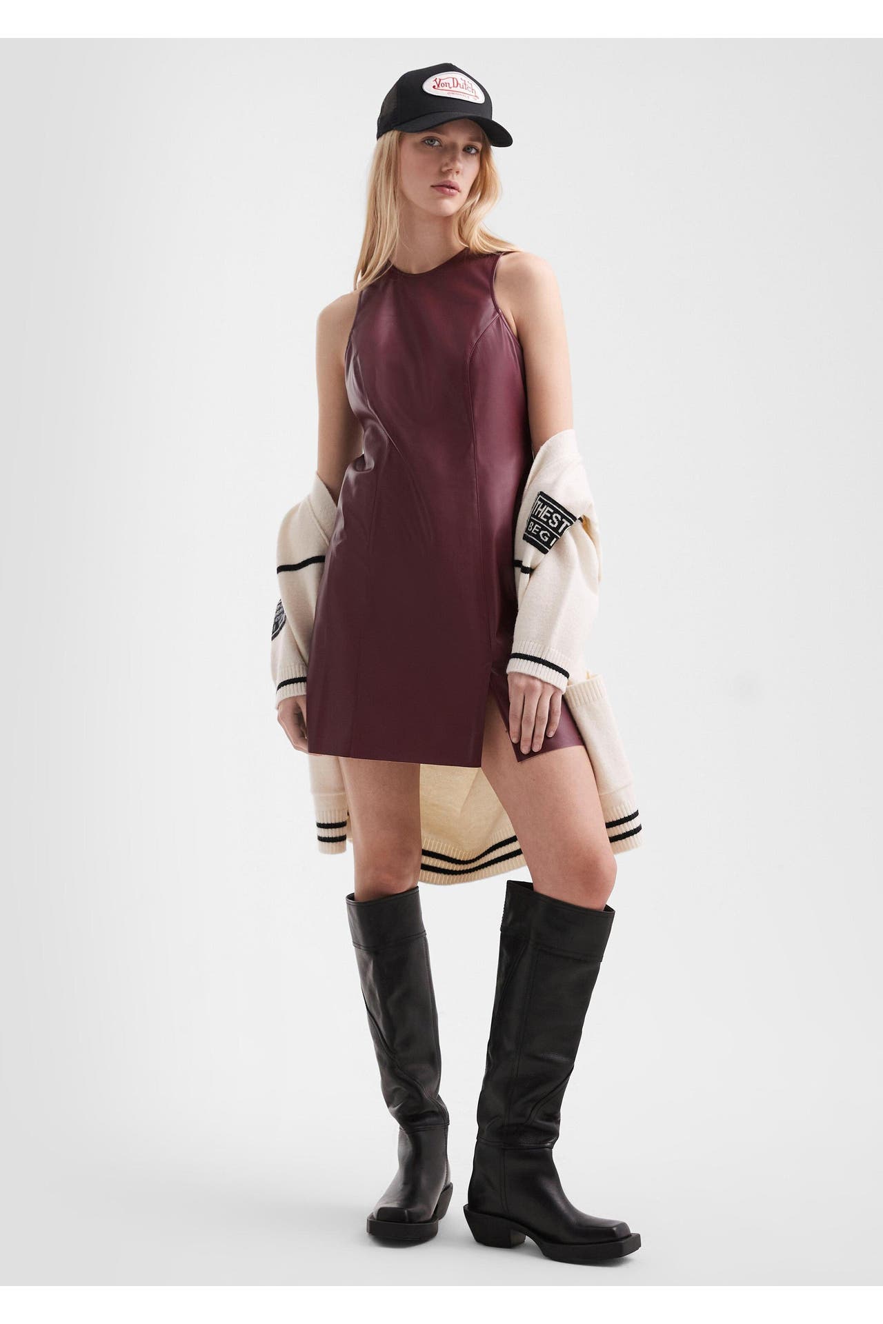 QS BY S.OLIVER Kleid 3900_bordeaux, Bild 1