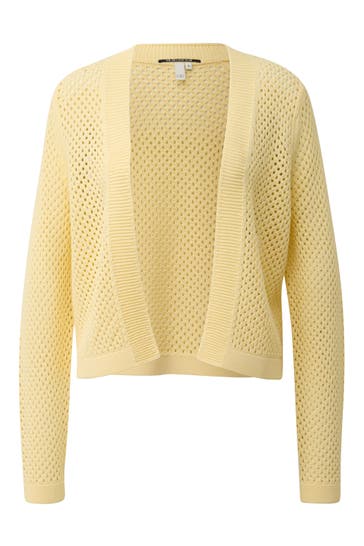 QS BY S.OLIVER Strickjacke 1101_gelb