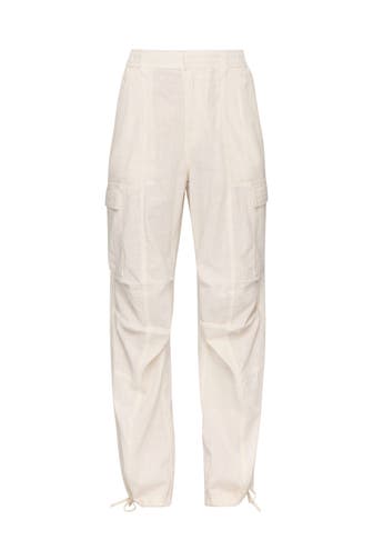 QS BY S.OLIVER Stoffhose 0400_creme Tapered