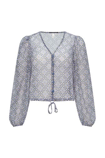 QS BY S.OLIVER Casual-Bluse 54A0_hellblau