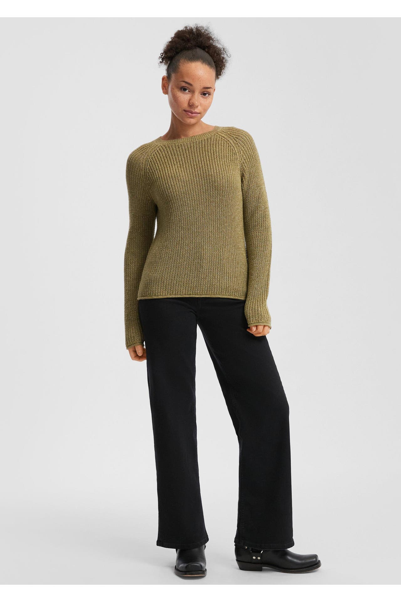 QS BY S.OLIVER Pullover 75W0_grün, Bild 1
