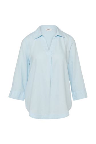 S.OLIVER Casual-Bluse 5110_hellblau