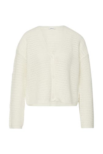 S.OLIVER Strickjacke 0210_creme