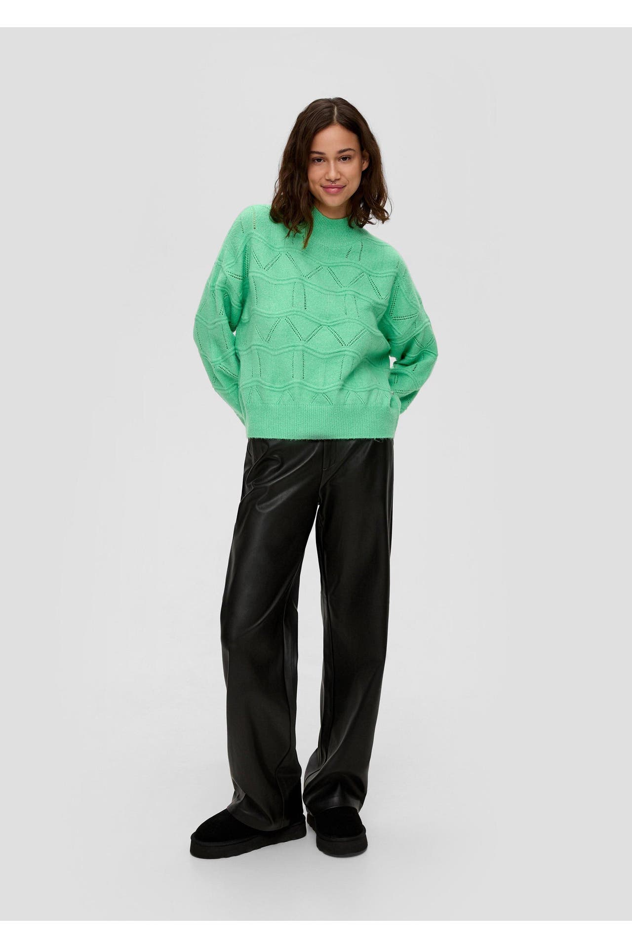 QS BY S.OLIVER Pullover 73W0_smaragd, Bild 1