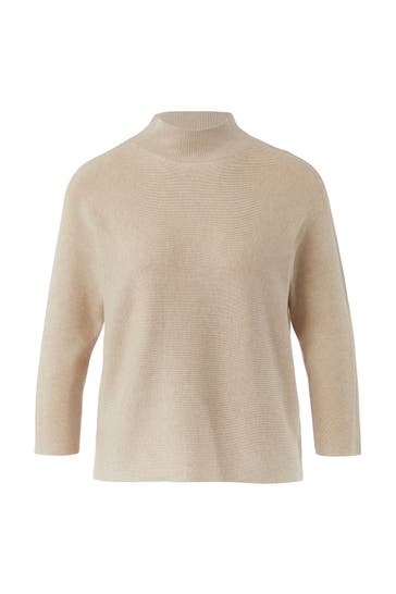 COMMA, Pullover 82W2_sandfarben