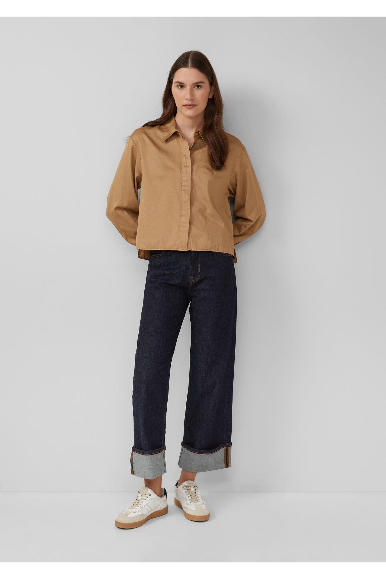 S.OLIVER Casual-Bluse 8486_sandstein, Bild 1