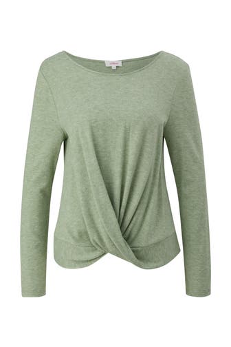 S.OLIVER Longsleeve 78W9_tannengrün