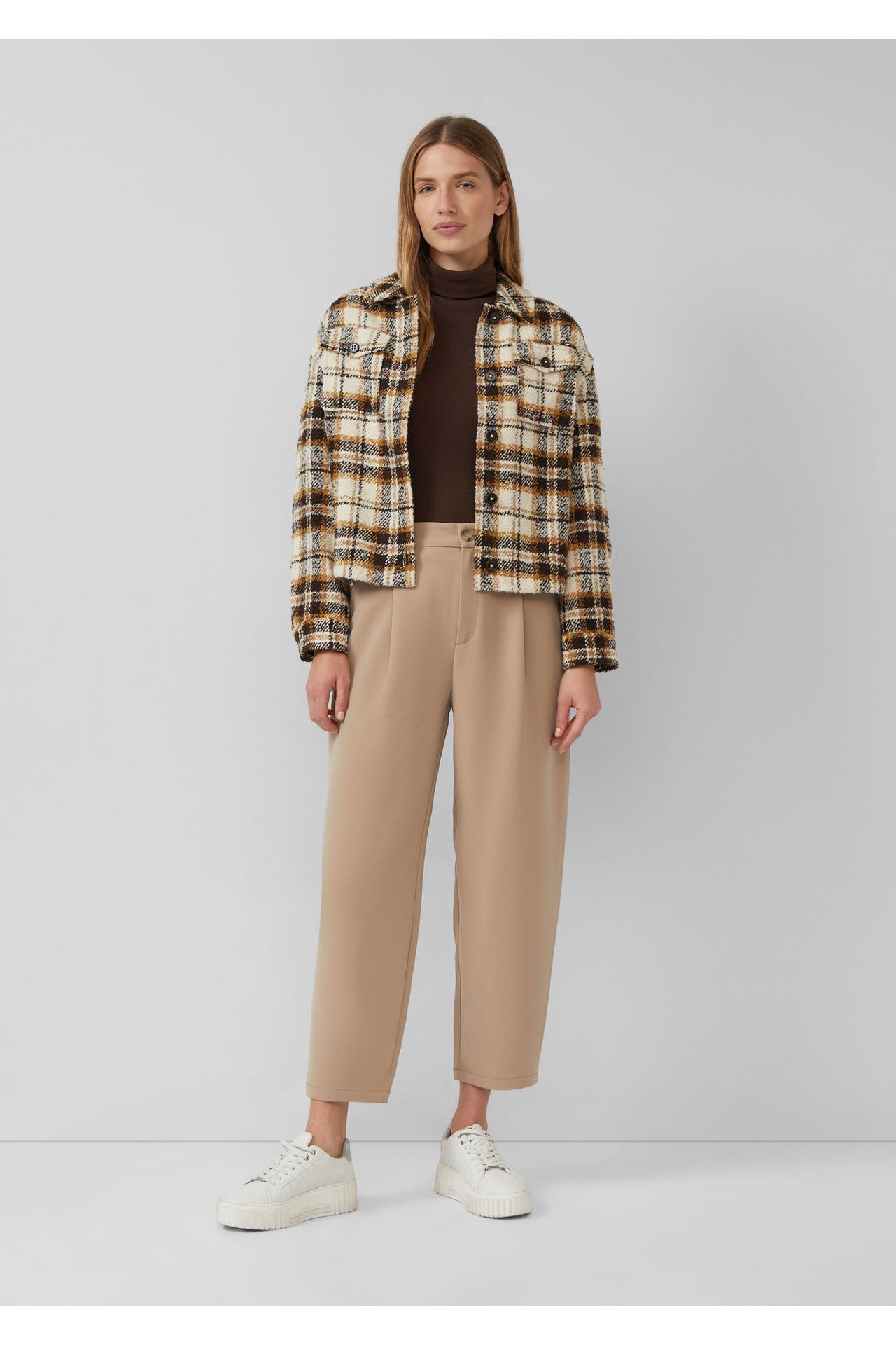 S.OLIVER Stoffhose 8429_sandstein Tapered, Bild 1