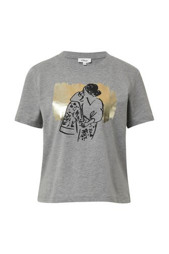 S.OLIVER T-Shirt 97D0_graphit