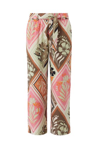 COMMA, Stoffhose 44A1_rosa Tapered