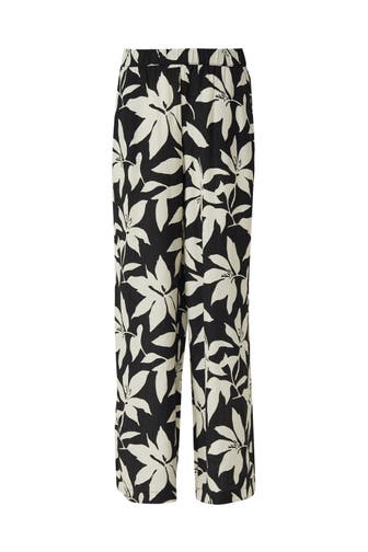 S.OLIVER Stoffhose 99A2_schwarz Wide/ Loose Fit