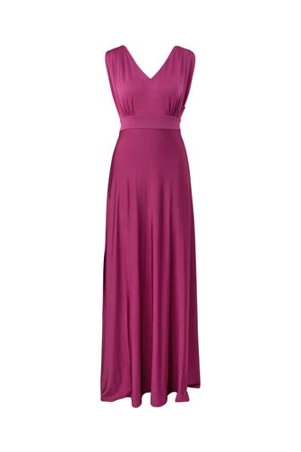 COMMA, Maxikleid 4641_fuchsia