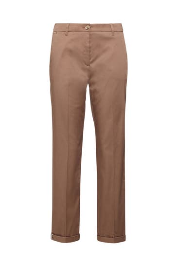 S.OLIVER Stoffhose 8624_cognac Tapered