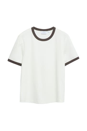 COMMA, T-Shirt 0120_weiß