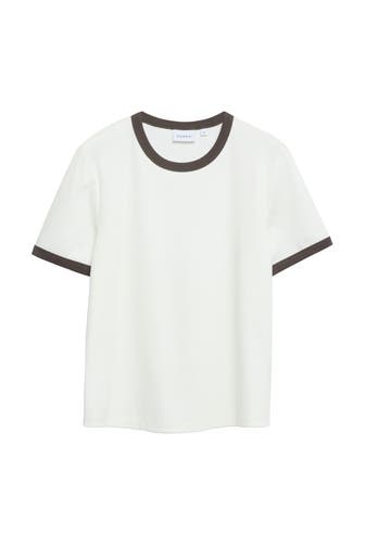 COMMA, T-Shirt 0120_weiß