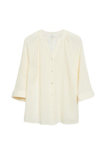 S.OLIVER Casual-Bluse 8000_helles beige