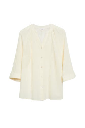 S.OLIVER Casual-Bluse 8000_helles beige