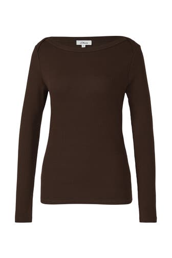 S.OLIVER Longsleeve 8945_dunkelbraun