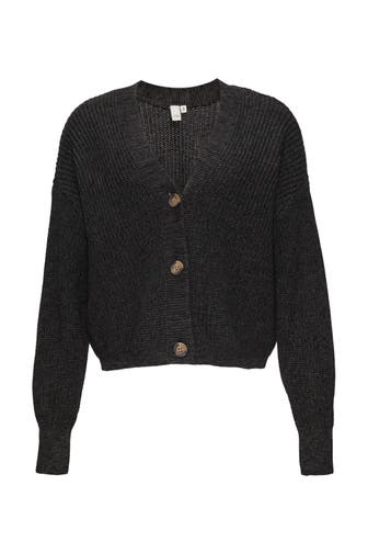 QS BY S.OLIVER Strickjacke 99W0_schwarz