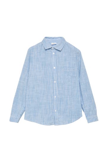 S.OLIVER Hemd 55N1_royalblau Regular Fit