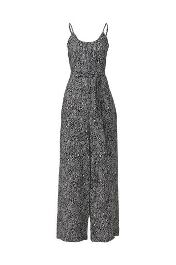 S.OLIVER Jumpsuit 99B0_schwarz Wide/ Loose Fit
