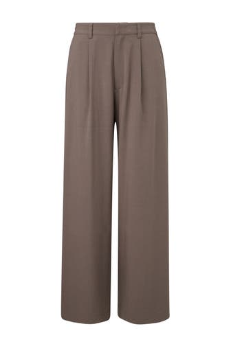 QS BY S.OLIVER Stoffhose 9625_braun Tapered