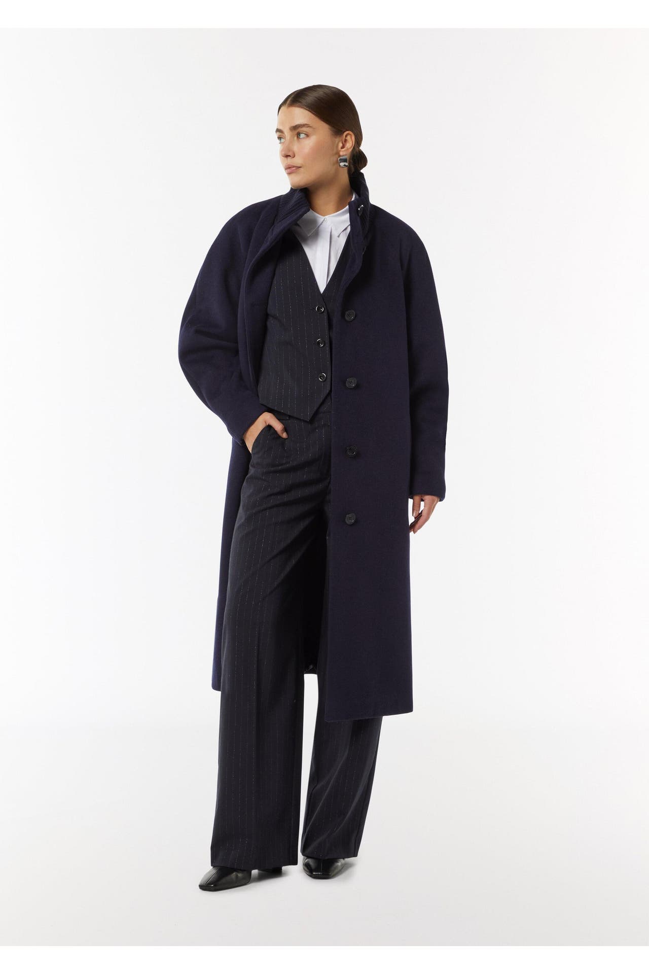 COMMA, Mantel 5976_navy, Bild 1