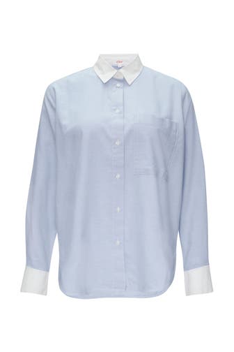 S.OLIVER Casual-Bluse 5333_himmelblau