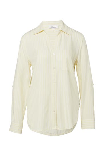 S.OLIVER Casual-Bluse 10G0_hellgelb