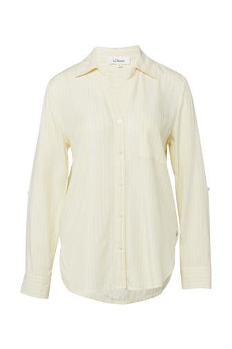 S.OLIVER Casual-Bluse 10G0_hellgelb