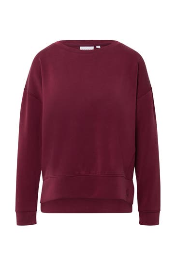 COMMA, Sweatshirt 4916_bordeaux