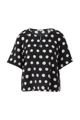 S.OLIVER Blusenshirt 99A2_schwarz