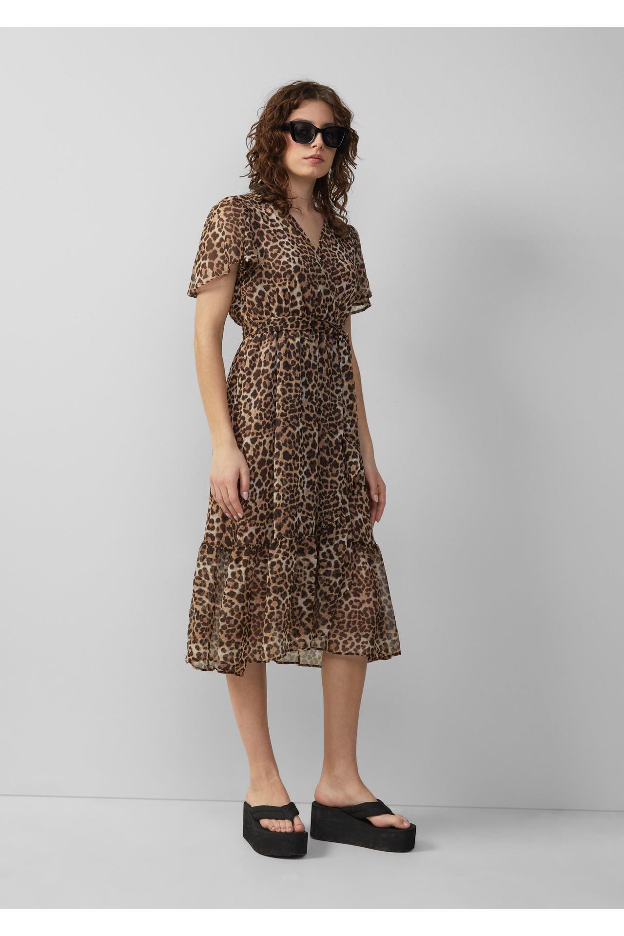 QS BY S.OLIVER Midikleid 99A9_schwarz, Bild 1