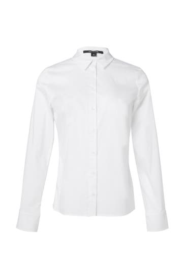 COMMA, Casual-Bluse 0100_weiß