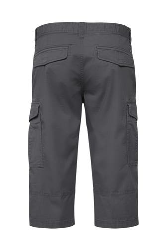 S.OLIVER Short FILE 9573_grau Tapered