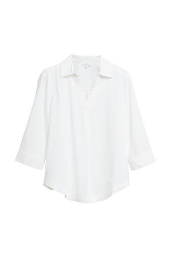 S.OLIVER Casual-Bluse 0100_weiß
