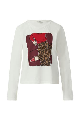 S.OLIVER Longsleeve 02D1_ecru