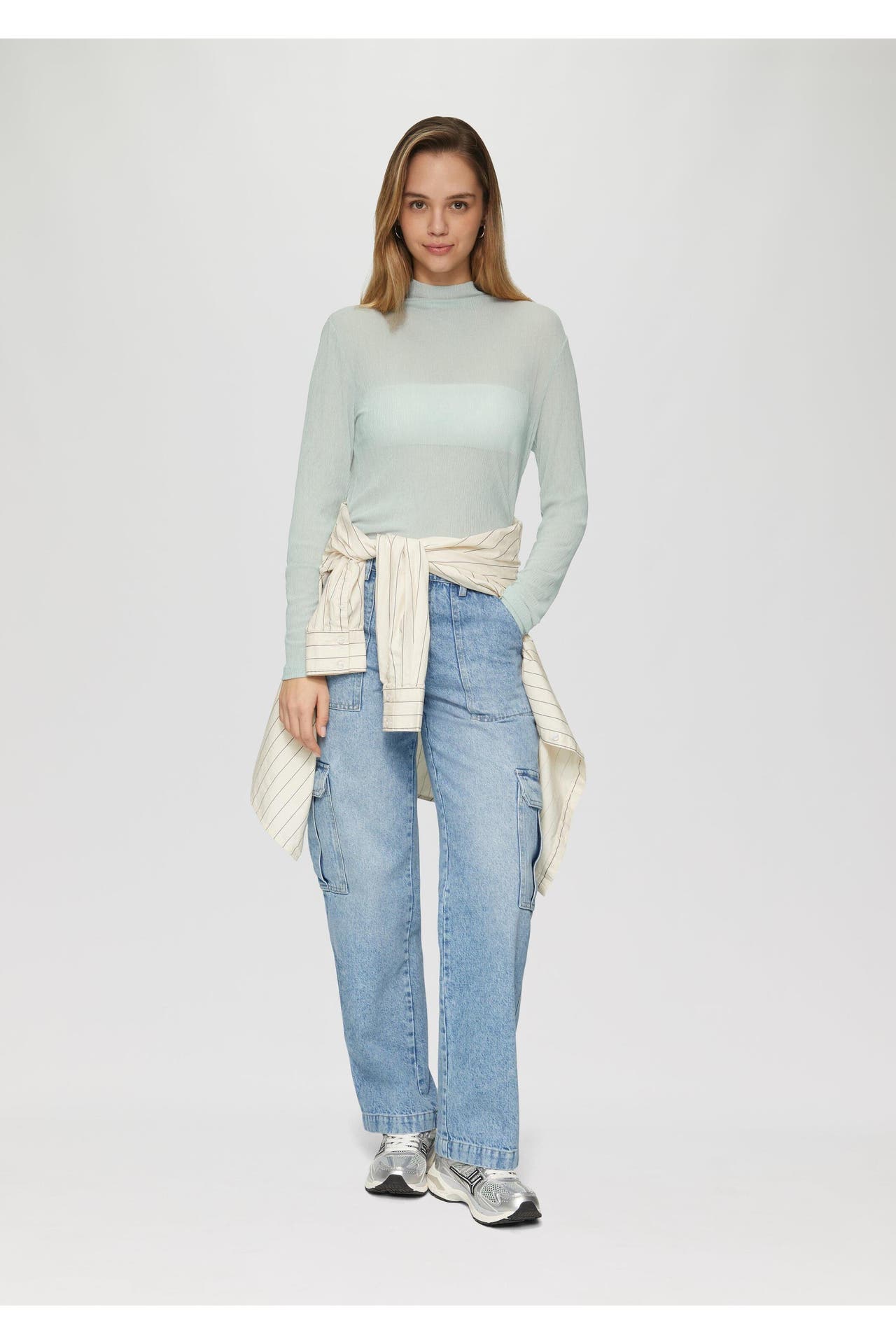 QS BY S.OLIVER Longsleeve 7217_salbeigrün, Bild 1